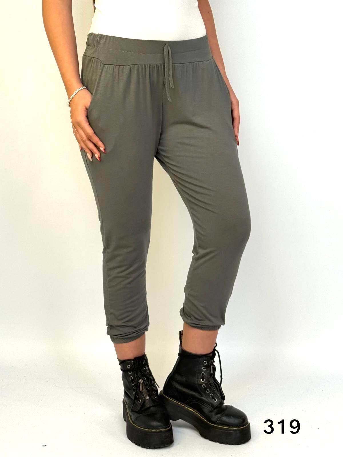 דגם 319: מכנס שרוואל גומי במידות