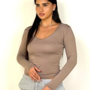 דגם 7010-5: חולצה אוברלוק 50 ס'מ שרוול ארוך