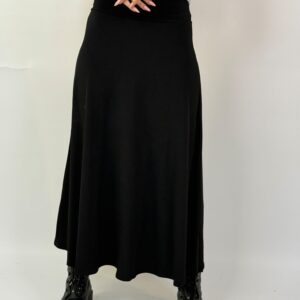 דגם 9076: חצאית ניאון קלוש מקסי