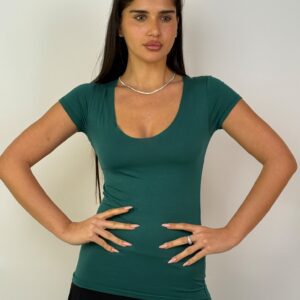 דגם 3145:חולצה וי אוברלוק