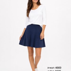 דגם 4669: חצאית קלוש 45 ס'מ