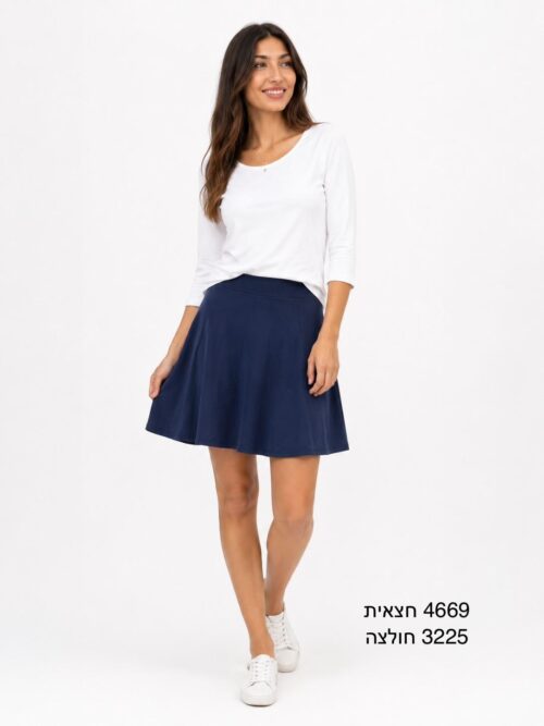 חצאית קלוש 45 ס’מ — חצאיות, דגם 4669